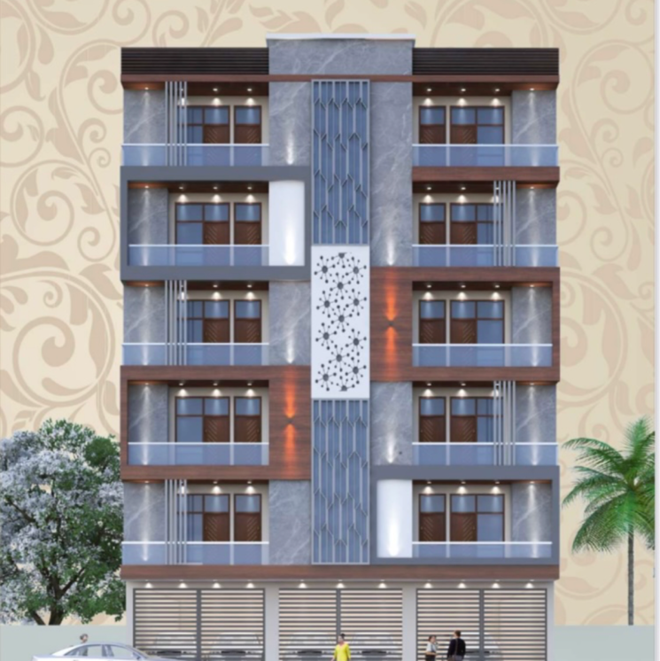 Exterior View, upsidc site c 3 Bedroom 1350 Sq.Ft. Builder Floor In Upsidc Site C Greater Noida 8597143