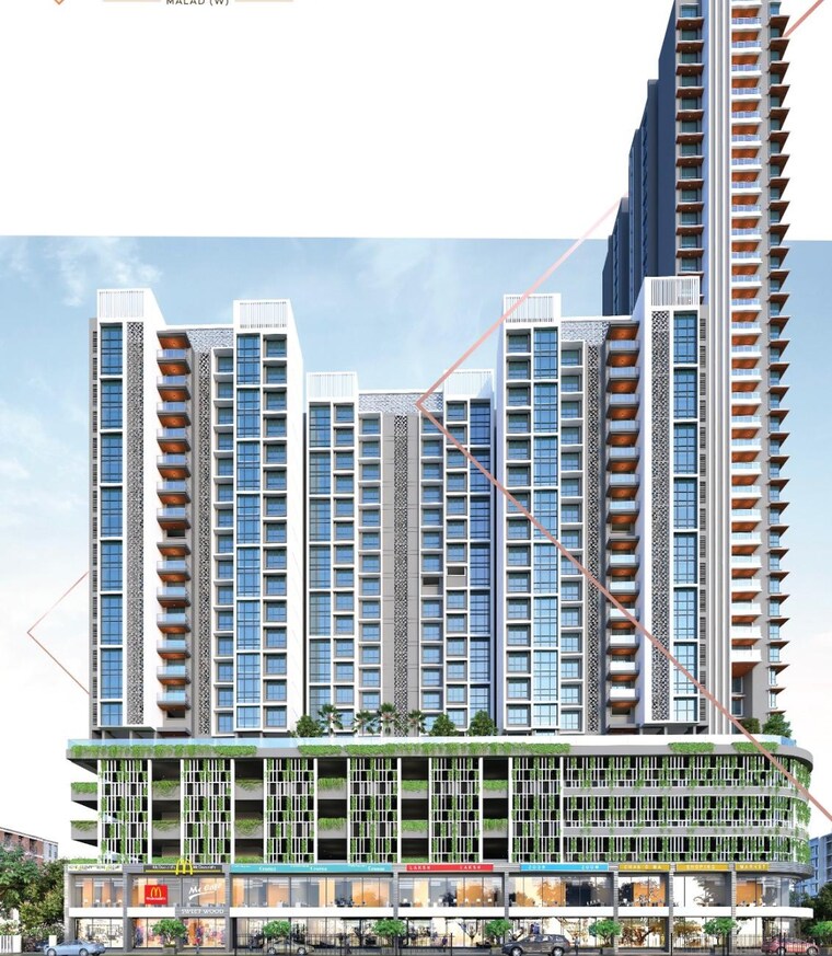 Exterior View, shreeji-eternity 3 Bedroom 1204 Sq.Ft. Apartment In Malad West Mumbai 8597224
