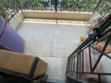 Balcony in 1 BHK Apartment at Rachana Shree Apartment, Dahanukar Colony – for Rent