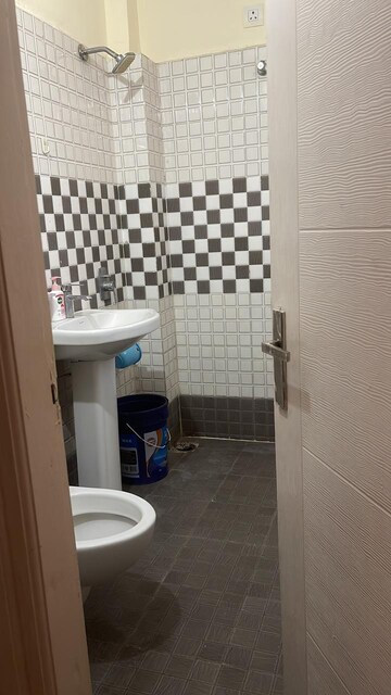Bathroom in 3 BHK Apartment at N.H. Matcon Aero Homes, Ambala Highway – for Rent