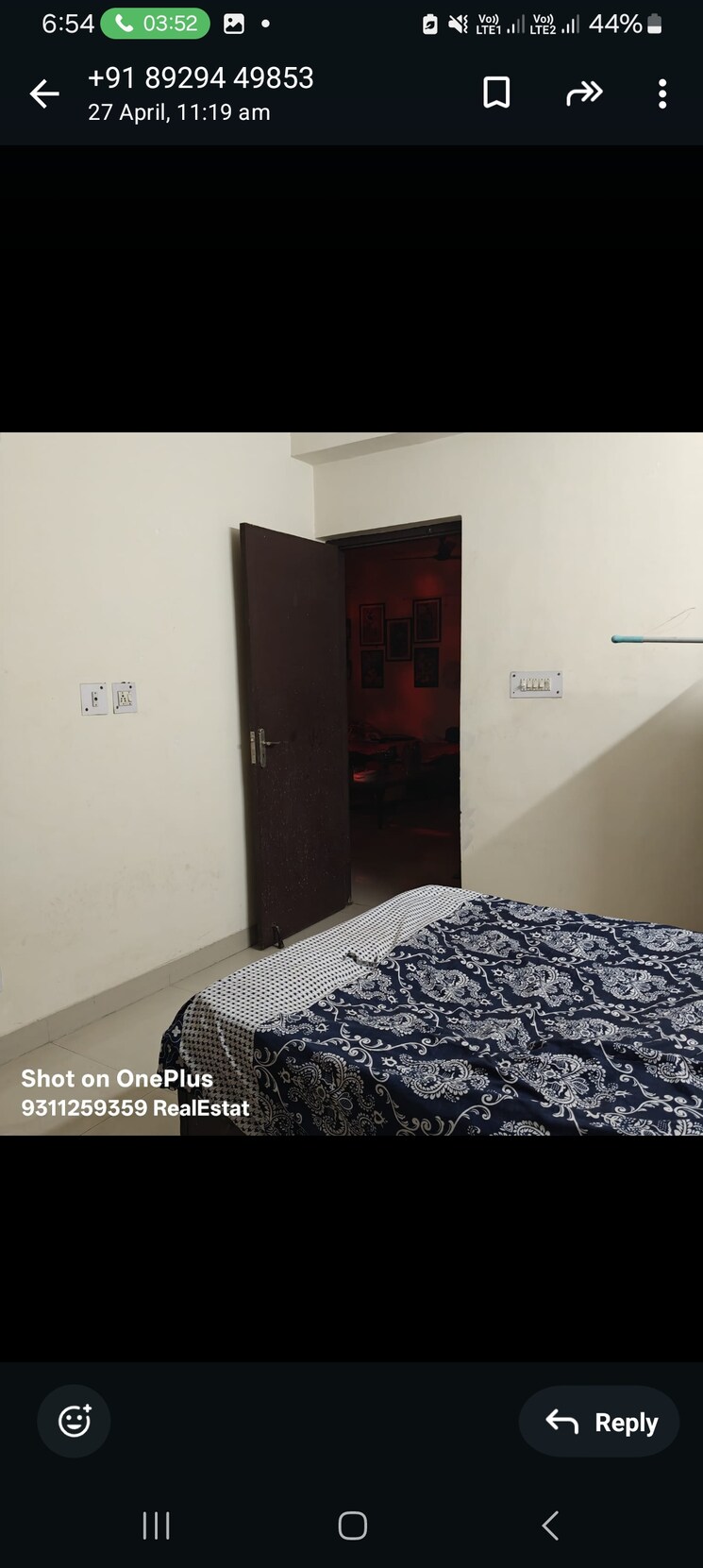 Bedroom, galaxy-royale 2 Bedroom 1060 Sq.Ft. Apartment In Gaur City 2  Greater Noida 8597461