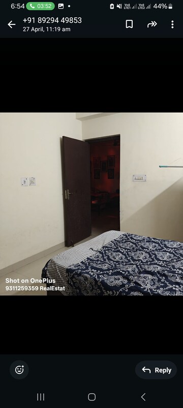 Bedroom in 2 BHK Apartment at Geotech Pristine Avenue, Sector 16c Greater Noida – for Rent