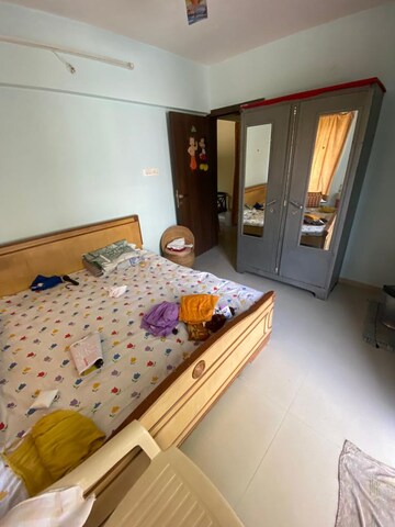 Bedroom in 2 BHK Apartment at Laxmi Krupa Apartments, Bhusari Colony – for Rent