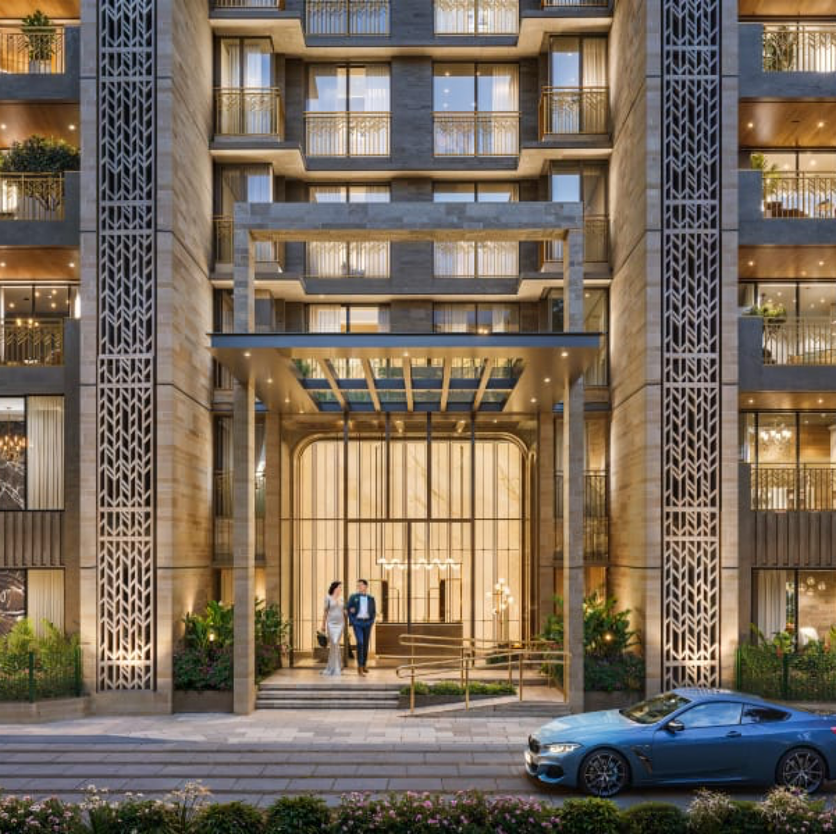 3.5 BHK + Study Room 1765 Sq.Ft. Apartment in Lodha Massimo