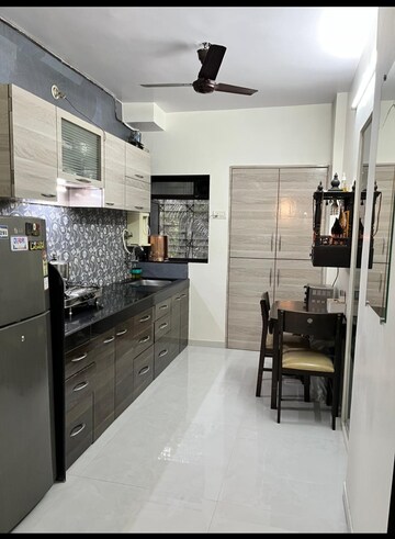 Kitchen in 2 BHK Apartment at Kishor Nagar CHS, Kopri – for Rent