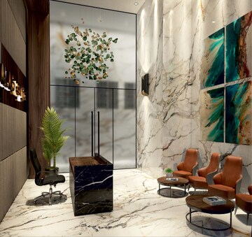 Building Lobby in 2 BHK Apartment at Alag Artis, Pant Nagar – for Rent