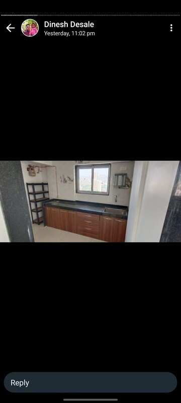 Kitchen in 1 BHK Apartment at Ghantali Sahaniwas CHS, Naupada – for Rent