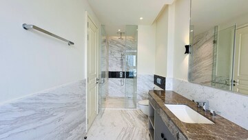 Building Lobby in 2 BHK Apartment at Bhartiya Leela Residences, Thanisandra Main Road – for Rent