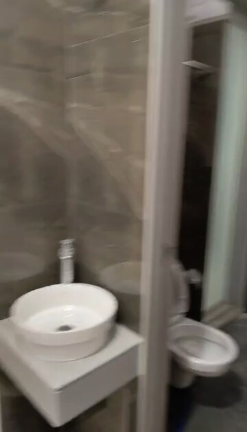 Bathroom in 2 BHK Apartment at Aurum Q Islands, Ghansoli – for Rent