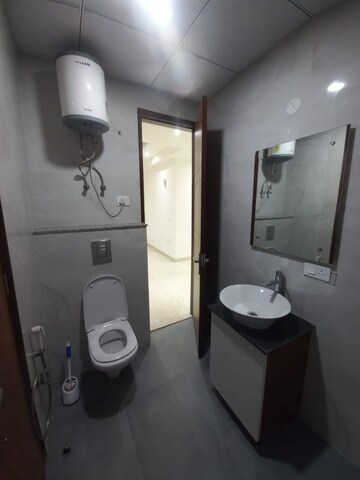 Bathroom in 2 BHK Builder Floor at Sector 12a – for Rent