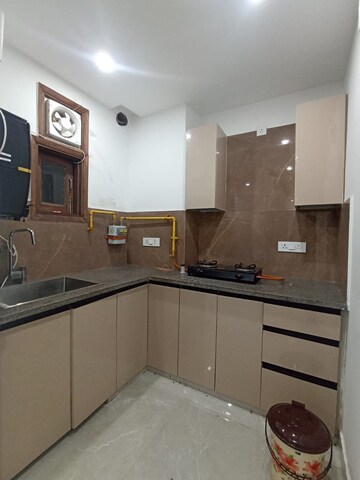 Kitchen in 1 BHK Builder Floor at Saket – for Rent