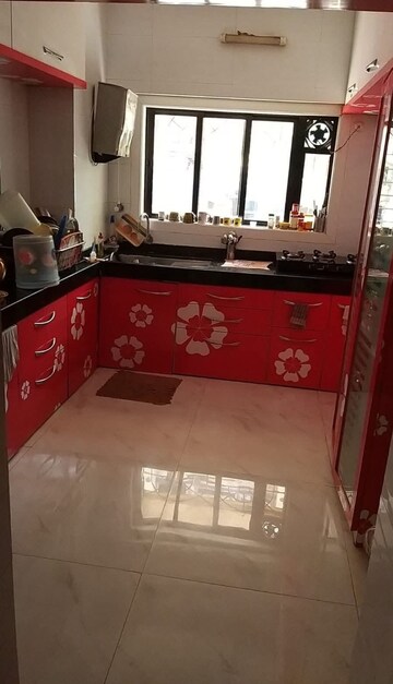 Kitchen in 2 BHK Apartment at Powai Himalaya CHS, Powai – for Rent