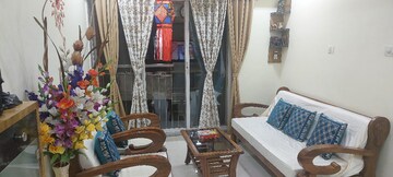 Living Room in 1 BHK Apartment at Andheri Green Field Towers, Jogeshwari East – for Rent