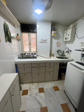 Kitchen in 1 BHK Apartment at Sneha CHS Andheri, Andheri West – for Rent