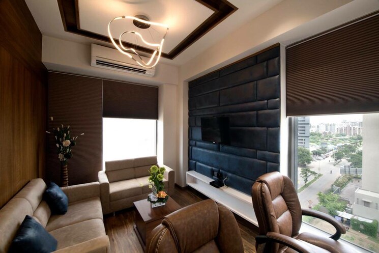 Living Room, goyal-titanium-heights Commercial Office Space 706 Sq.Ft. In Prahlad Nagar Ahmedabad 8597869