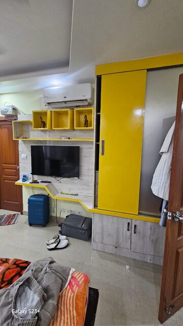Living Room in 2 BHK Apartment at Sikka Karnam Greens, Sector 143b – for Rent