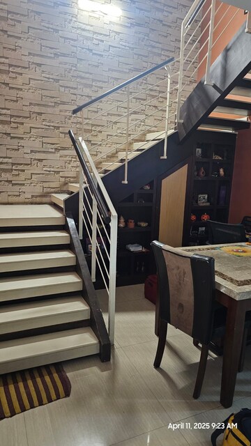 Staircase in 3 BHK Apartment at Krishvi Gavakshi, Marathahalli Orr – for Rent