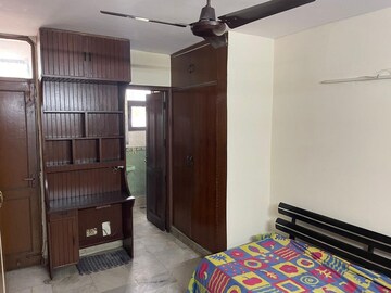 Bedroom in 2.5 BHK Builder Floor at East of Kailash Block-B RWA, East Of Kailash – for Rent