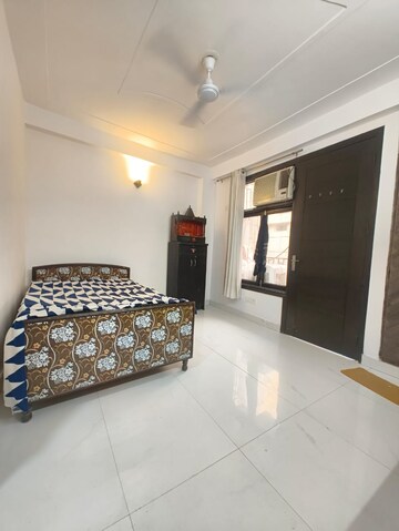 Bedroom in 1 BHK Builder Floor at Paryavaran Complex – for Rent