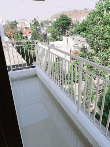 Balcony in 1 BHK Apartment at Om Heights Bavdhan, Bavdhan – for Rent