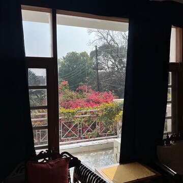Balcony in 3.5 BHK Apartment at Sector 11 – for Rent