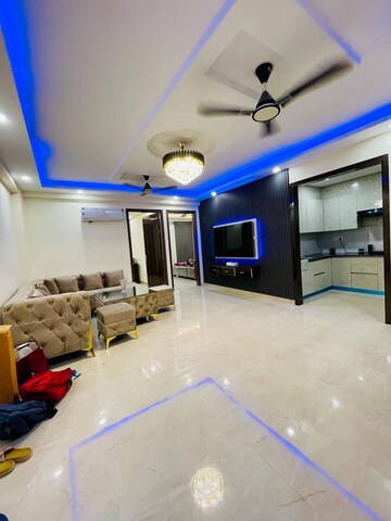 Living Room in 3 BHK Builder Floor at Chattarpur – for Sale