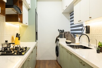 Kitchen in 2 BHK Apartment at Prestige Finsbury Park Hyde, Bagaluru  – for Rent