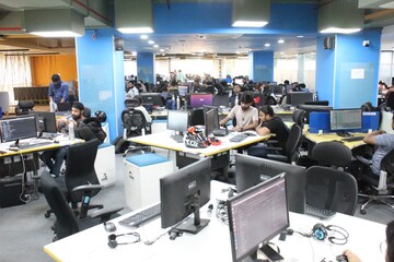Team Area in  Office Space at Science City – for Rent