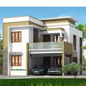 3 BHK Villa – Exterior View View at Olavakkode - for Sale