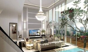 Living Room in 3 BHK Apartment at Indiabulls Sky, Lower Parel – for Sale