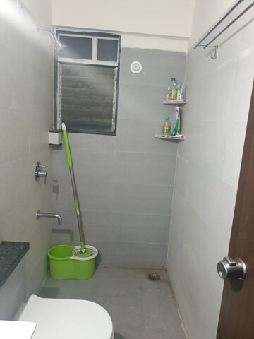 Bathroom in 2 BHK Apartment at Gini Belvista Phase 1, Dhanori – for Rent