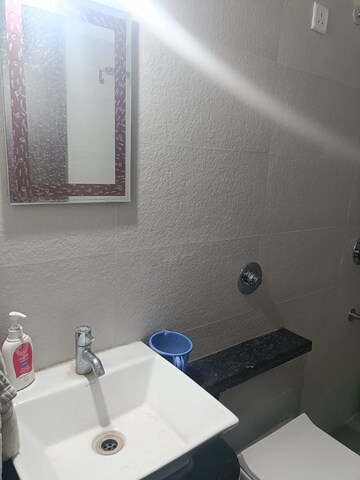 Bathroom in 2 BHK Apartment at Gini Belvista Phase 1, Dhanori – for Rent
