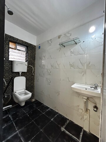 Bathroom in 2 BHK Apartment at Vastu Acharya Ashram, Vazira – for Rent