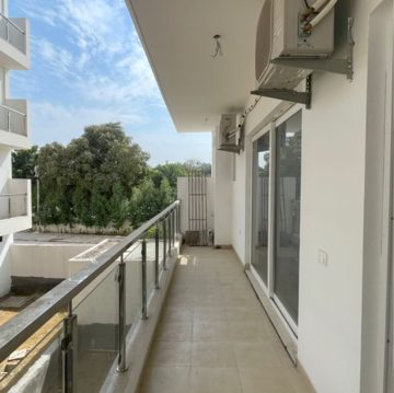Balcony in 4 BHK Builder Floor at SS Linden, Sector 84 – for Rent