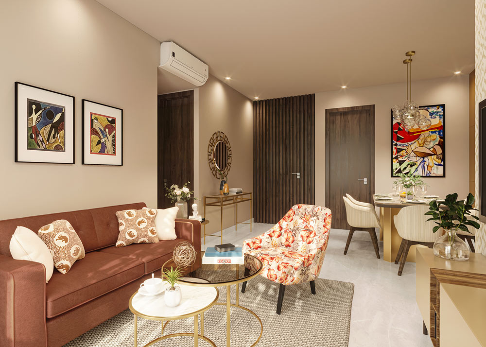 3 BHK + Pooja Room,Servant Room Apartment For Rent in Hiranandani Highland