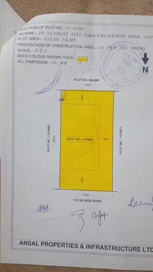  Plot For Sale in Ansal Sun City, Kalwar Road