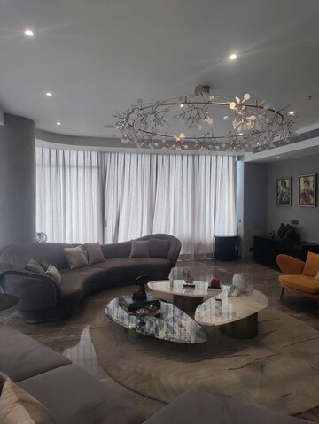 Living Room in 4 BHK Apartment at Paras Quartier, Gwal Pahari – for Rent