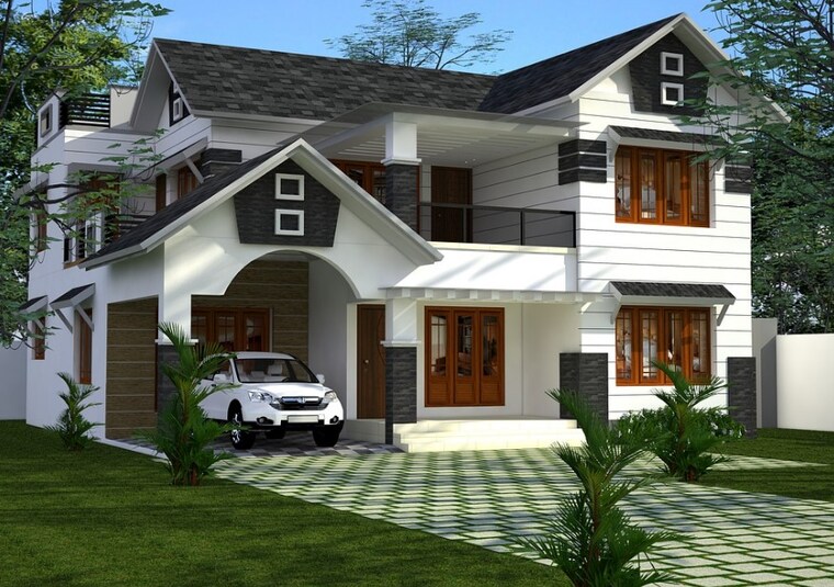 Exterior View, mundur 3 Bedroom 961 Sq.Ft. Villa In Mundur Palakkad 8598700
