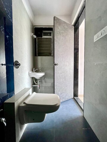 Bathroom in 1 BHK Apartment at Samrin White Rose, Louis Wadi – for Sale