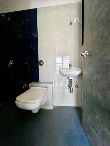 Bathroom in 1 BHK Apartment at Samrin White Rose, Louis Wadi – for Sale