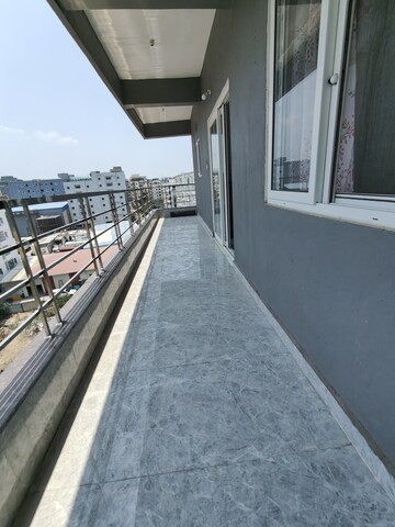 Balcony in 2 BHK Apartment at Madan Monty Residency, Madhapur – for Rent