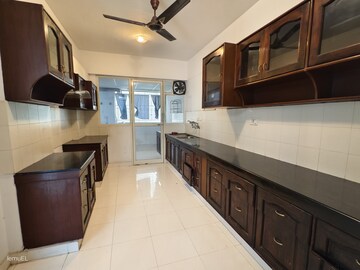 Kitchen in 3 BHK Apartment at Panampilly Nagar – for Sale
