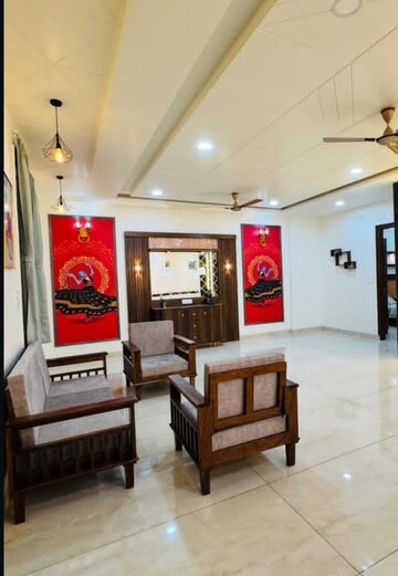 Living Room in 4 BHK Builder Floor at Sector 32 – for Sale