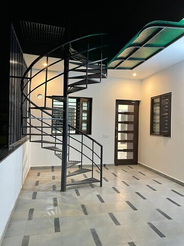 Staircase in 5 BHK Independent House at Dhakoli – for Sale