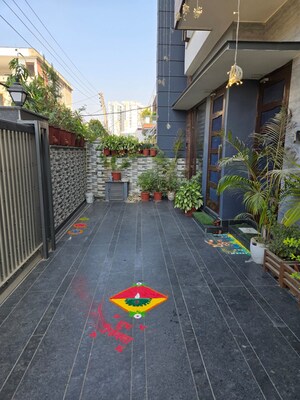 Balcony in 5 BHK Independent House at Dhakoli – for Sale