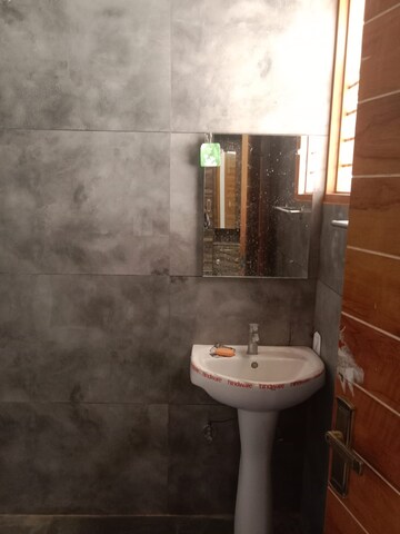 Bathroom in 2.5 BHK Builder Floor at Dhakoli – for Rent
