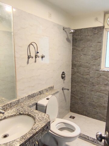 Bathroom in 4 BHK Apartment at M3M Woodshire, Sector 107 – for Rent