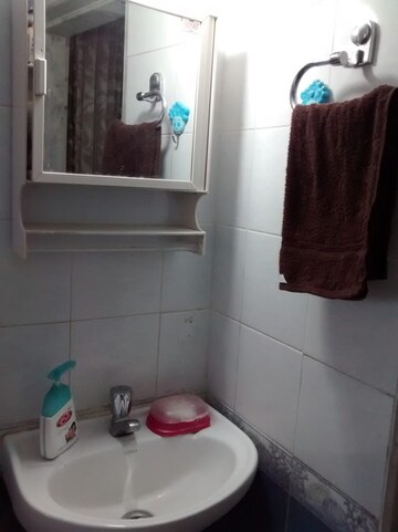 Bathroom in 2 BHK Apartment at Premier Kailash Tower, Powai – for Rent