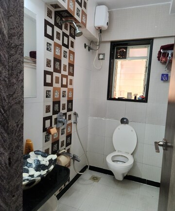 Bathroom in 1 BHK Apartment at Nahur West – for Sale