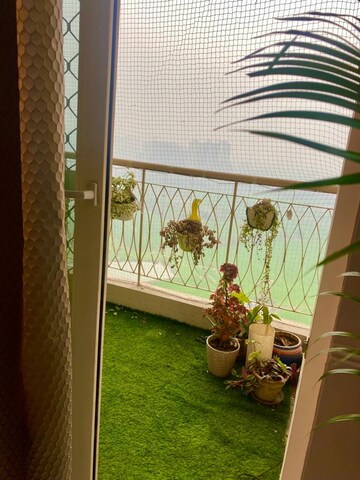 Balcony in 2 BHK Apartment at Gaur City 2 - 12th Avenue, Sector 16c Greater Noida – for Rent